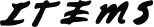 �A�C�e���Y